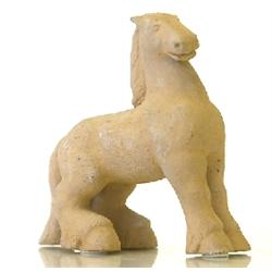 Horse, Åke Holm, Höganäs, terracotta, H 20, s