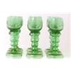 Image 1 : Wine glasses, set of  9.