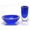 Image 1 : Vase and bowl, Anna Ehrner, H 16,5 resp. 7, s