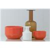 Image 1 : Vase and 2 bowls, Lutken, Holmegaard, H 8-13.