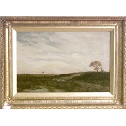 Oil on canvas, William Gray, "a Moorland Bree