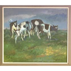Oil on panel, Sigfrid Bengtsson, 60x70, sign.