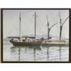 Image 1 : Watercolour, Eric Wasström, "Från Vedhamnen,