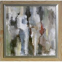 Oil on canvas, Lennart Landqvist, 47x47, sign