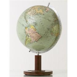 Globe with compasse, c 1910, H 52.