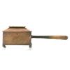 Image 1 : Collection box, copper and wood, 18/1900, sig