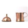 Image 1 : Jug and funnel, copper, 1850-1900, H 12-17.