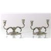 Image 1 : Chandeliers, pair, tin, sign. GAB, 11.