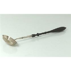 Soup ladle, silver, 1850-1900, L 41, sign. JF