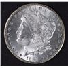 Image 1 : 1884-CC MORGAN SILVER DOLLAR, CHOICE BU  BLAST WHITE!