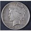 Image 1 : 1921 PEACE SILVER DOLLAR, XF  KEY DATE!