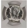 Image 2 : 1936 MERCURY DIME, NGC MS-66 FULL BANDS  BLAST WHITE!