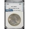 Image 1 : 1934 PEACE SILVER DOLLAR, PCI GEM BU