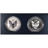 Image 3 : 2013-W WEST POINT AMERICAN SILVER EAGLE TWO COIN SET IN ORIGINAL PACKAGING