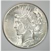 Image 1 : 1927 PEACE DOLLAR AU/BU