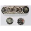 Image 1 : ONE ROLL ( 20 ) SUPERB GEM BU 1964 CANADA SILVER DOLLARS! INCREDIBLE QUALITY!