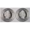 Image 2 : ( 2 ) 2016 AUSTRALIAN KANGAROO ONE OUNCE .999 SILVER COINS