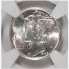 Image 2 : 1945-D MERCURY DIME, NGC MS-65 BLAST WHITE!