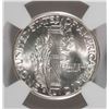 Image 3 : 1945-D MERCURY DIME, NGC MS-65 BLAST WHITE!