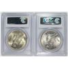 Image 2 : 1922 & 1923 PEACE SILVER DOLLARS, PCGS MS-64
