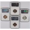 Image 2 : NGC GRADED JEFFERSON NICKELS: 1942-S & 1947 MS-66 1948-D & 1949-D MS-65