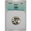 Image 1 : 1954-S WASHINGTON QUARTER, EMGC SUPERB GEM BU