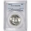 Image 1 : 1960-D FRANKLIN HALF DOLLAR, PCGS MS-63 FBL