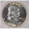 Image 2 : 1951 FRANKLIN HALF DOLLAR, PCGS PR-66! KEY DATE!!