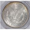 Image 3 : 1896 MORGAN SILVER DOLLAR, PCGS MS-63  TONED OBVERSE