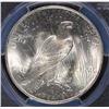 Image 3 : 1922 PEACE SILVER DOLLAR, MS-64+ PCGS WHITE!