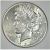 Image 1 : 1934 PEACE SILVER DOLLAR BU WHITE
