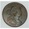 Image 2 : 1802 DRAPED BUST LARGE CENT GRADED LVCS AU/BU