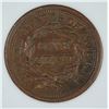 Image 3 : 1855 BRAIDED HAIR LARGE CENT GRADED LVCS CH BU BROWN