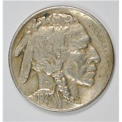 1927-S BUFFALO NICKEL XF/AU SEMI-KEY