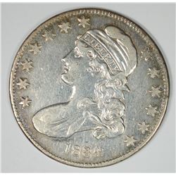 1834 BUST HALF DOLLAR AU