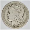 Image 1 : 1880-CC MORGAN SILVER DOLLAR G-VG SEMI-KEY COIN