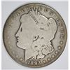 Image 1 : 1893-CC MORGAN SILVER DOLLAR VG KEY COIN, RARE