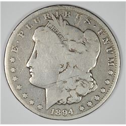 1894 MORGAN SILVER DOLLAR VG KEY COIN!