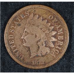 1872 INDIAN HEAD CENT - KEY COIN - VG