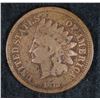 Image 1 : 1872 INDIAN HEAD CENT - KEY COIN - VG