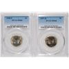 Image 1 : ( 2 ) PCGS JEFFERSON NICKELS: 1948-S MS66 & 1957-D MS66