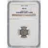 Image 1 : 1834 HALF DIME NGC MS62