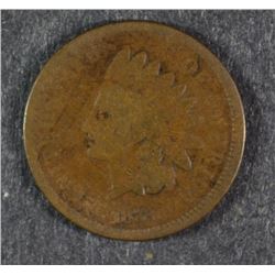 1872 INDIAN ONE CENT NICE GOOD KEY DATE
