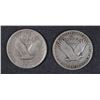 Image 2 : ( 2 ) STANDING LIBERTY QUARTERS: 1919 VG+, 1919-S VG