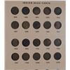 Image 6 : INDIAN HEAD CENT SET - COMPLETE IN DANSCO ALBUM! FLYING EAGLES VG-VF, 1861,