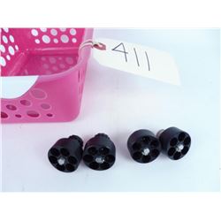 2 10A speed loaders and 2 10B speed loaders