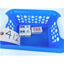 2 boxes S&W 22s and 7 T22s