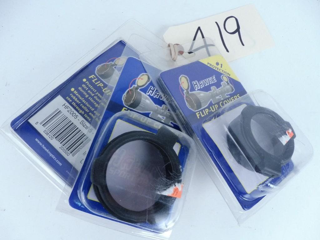 3 Hawke Flip up scope covers