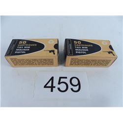 7.63 Mauser pistol 2 full boxes