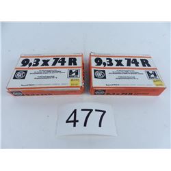 9.3x74R 258 grains copper hollowpoint